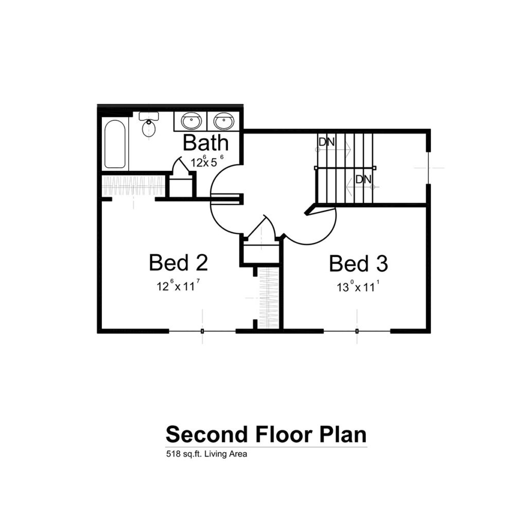 Rea Custom Homes Berkshire Floor Plan