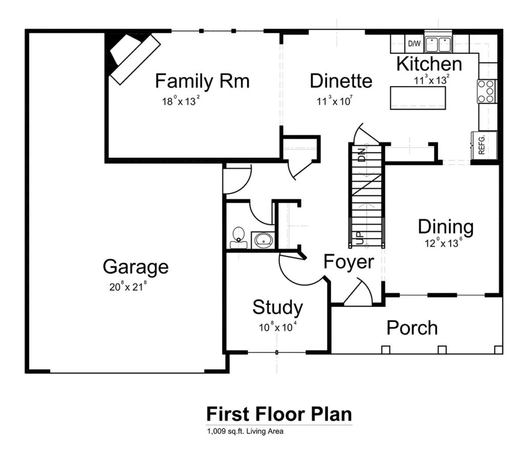 Rea Custom Homes Addison Floor Plan